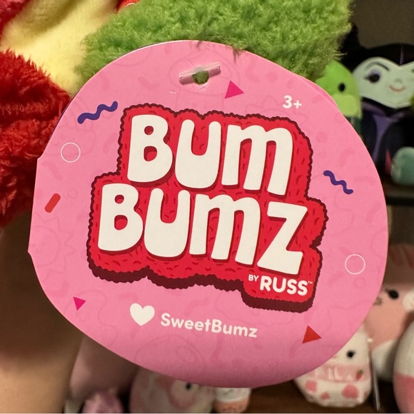 Weston the Watermelon 🍉 Slice 7.5” NWT✨ SweetBumz Bumbumz by Russ - Picture 4 of 6